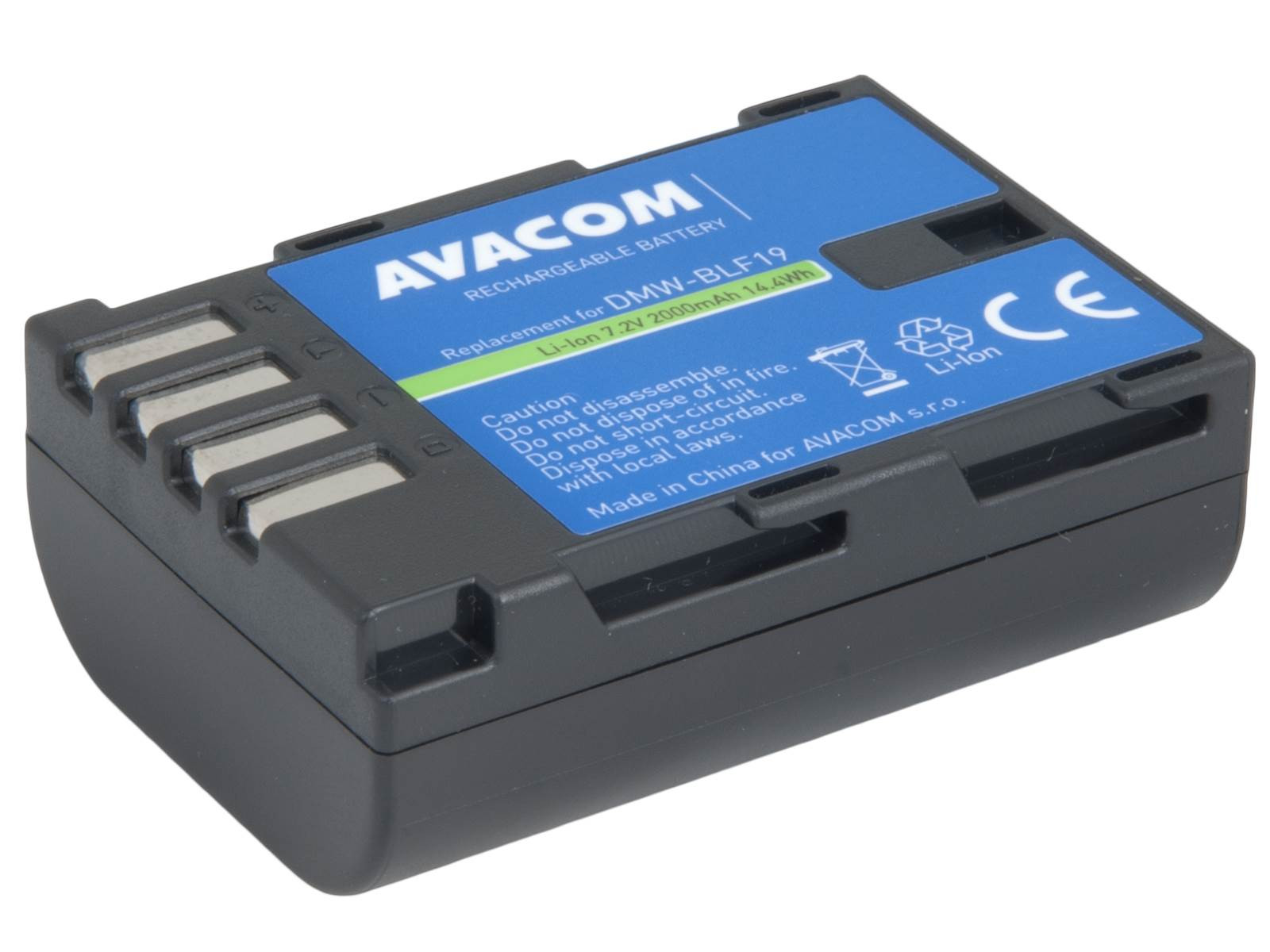 AVACOM batéria pre Panasonic DMW-BLF19 Li-Ion 7.2V 2000mAh 14.4Wh