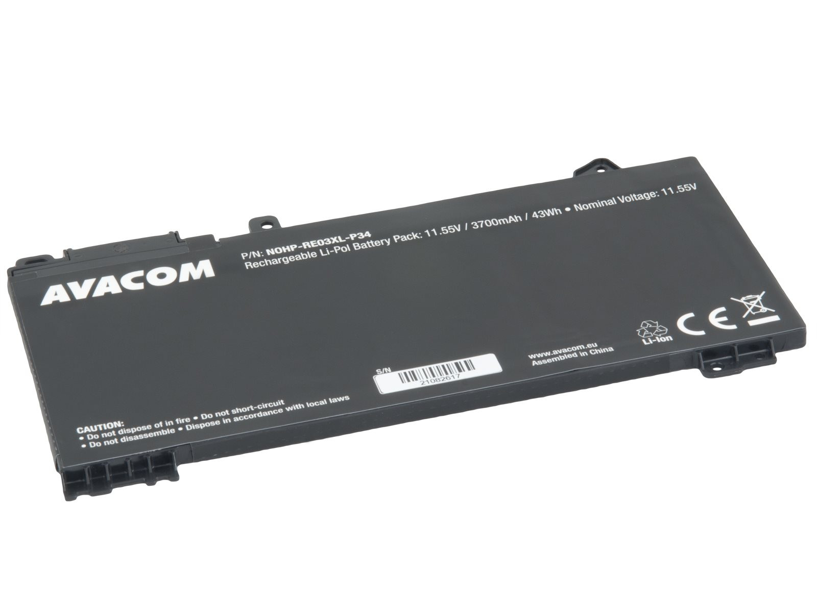 AVACOM batéria pre HP Probook 430, 440, 450 G6 Li-Pol 11, 55V 3700mAh
