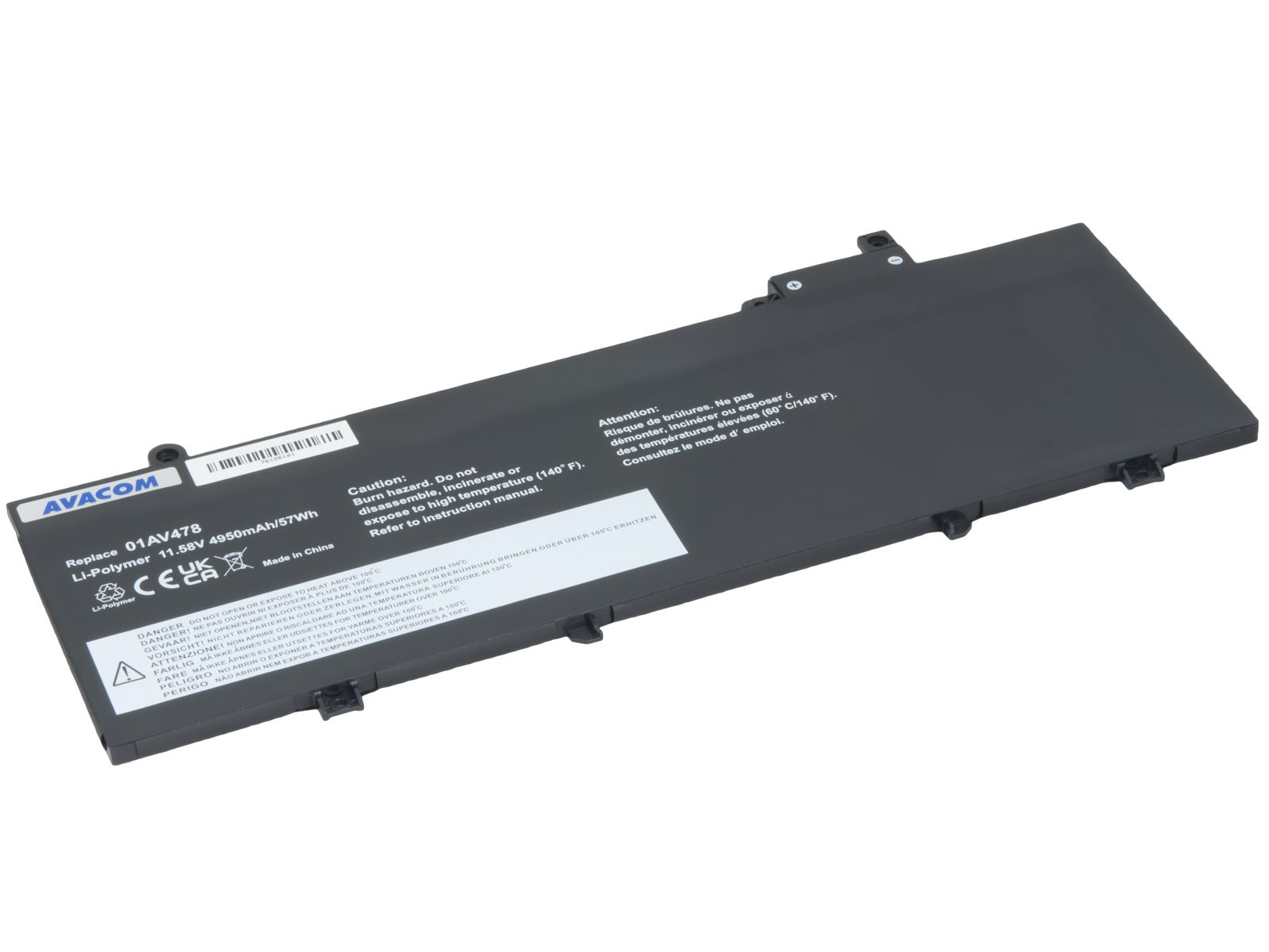 AVACOM batéria pre Lenovo ThinkPad T480 Li-Pol 11, 58V 4950mAh 57Wh