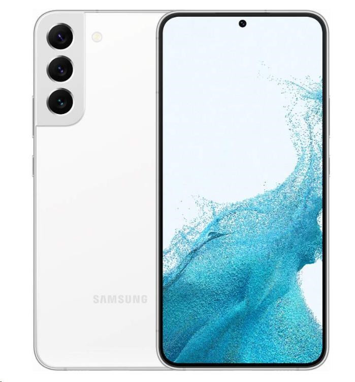 Samsung Galaxy S22+ (S906), 8/128 GB, 5G, DS, biela