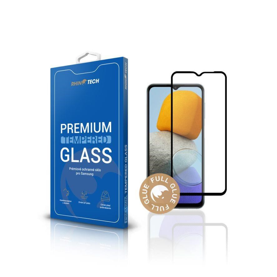 RhinoTech tvrdené ochranné 2.5D sklo pre Samsung Galaxy M23 5G (Full Glue)