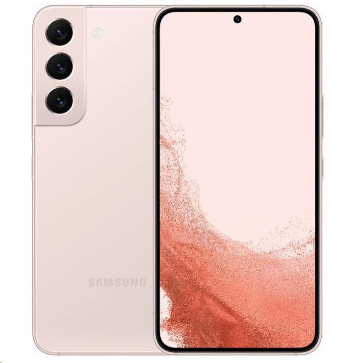 Samsung Galaxy S22 (S901), 8/256 GB, 5G, DS, EÚ, ružová