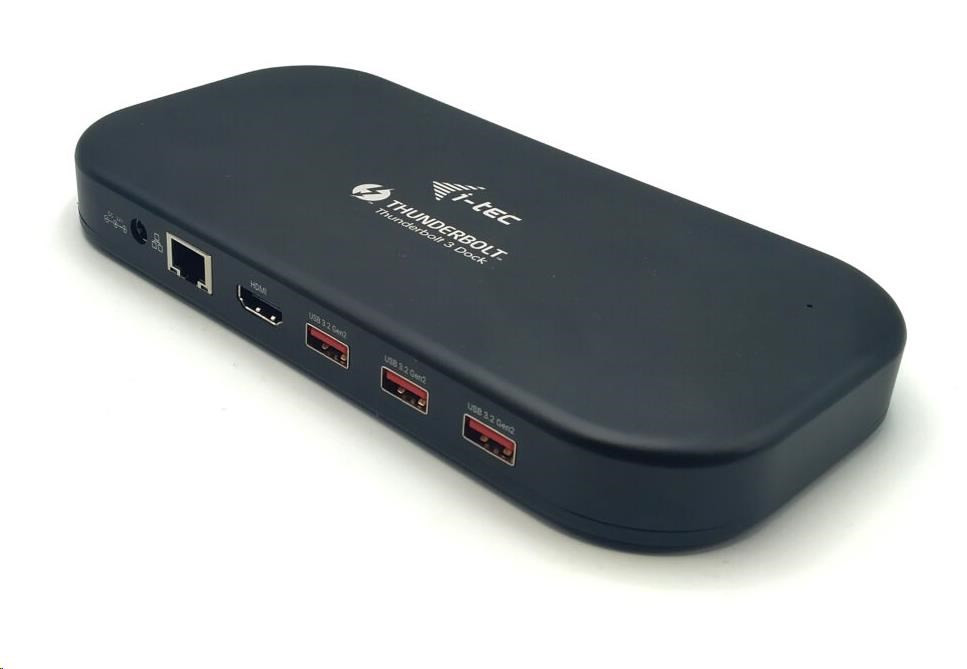 i-tec Thunderbolt 3/USB-C Dual 4K Dock.St. + USB-C do DisplayPort Cable (1, 5 m) + PD 60W