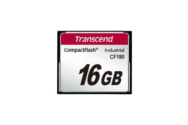 TRANSCEND CompactFlash Card CF180, 256MB, SLC mode WD-15, Wide Temp.